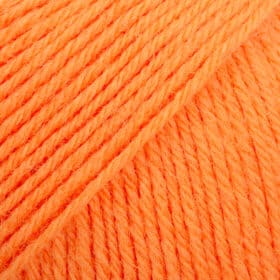 DROPS Fabel Elektrisk Orange Uni Colour 119