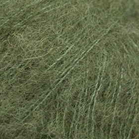 DROPS Brushed Alpaca Silk Mossgrön Uni Colour 32