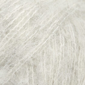DROPS Brushed Alpaca Silk Pärlgrå Uni Colour 35
