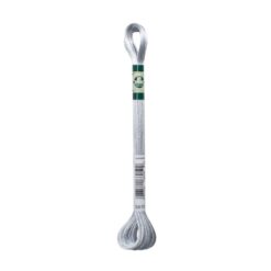 DMC Mouliné Satin S415 Silvergrå